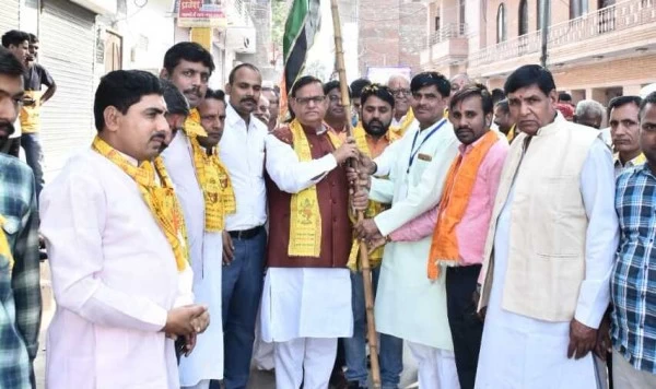 33वीं श्री गढ़गणेश धाम की पैदल परिक्रमा एवं शोभायात्रा