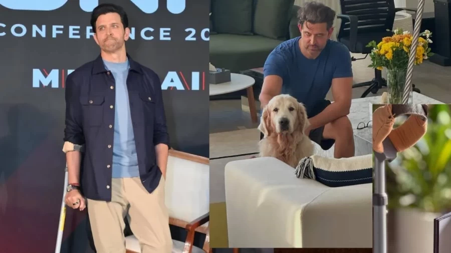 ऋतिक रोशन ने बैसाखी के सहारे चलने की बताई वजह, साझा किया हेल्थ अपडेट