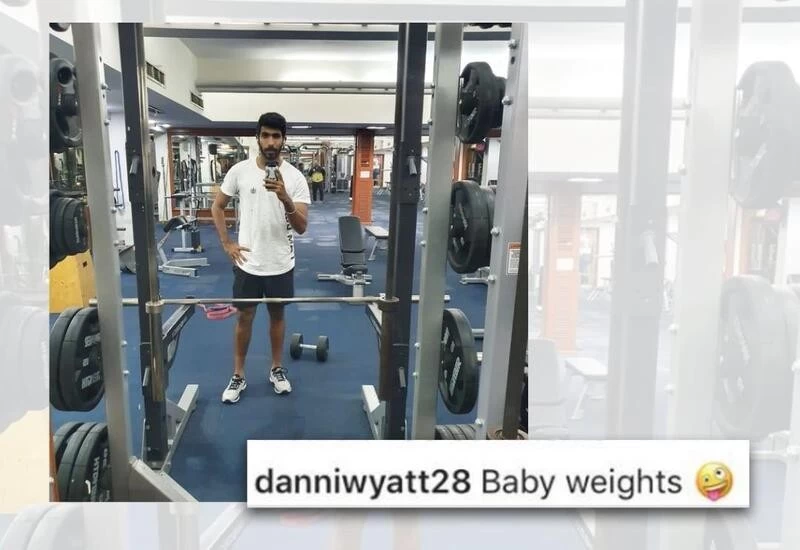Jasprit Bumrah shares gym selfie, gets trolled by England female cricketer