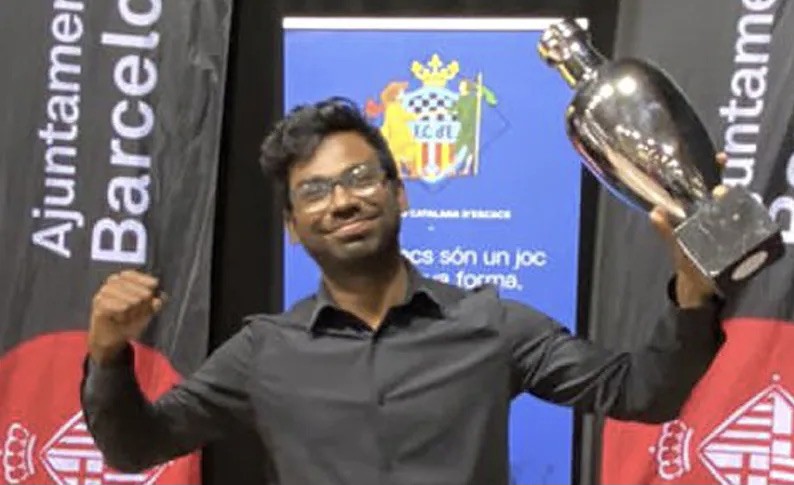 Indian Grandmaster SP Sethuraman Wins Barcelona Open Chess Tournament