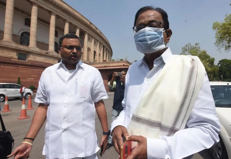 ED files chargesheet against Chidambaram, his son in INX Media case