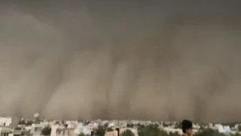 Churu Sandstorm Video: Massive Dust Cloud Engulfs Rajasthan City Amid Weather Alerts