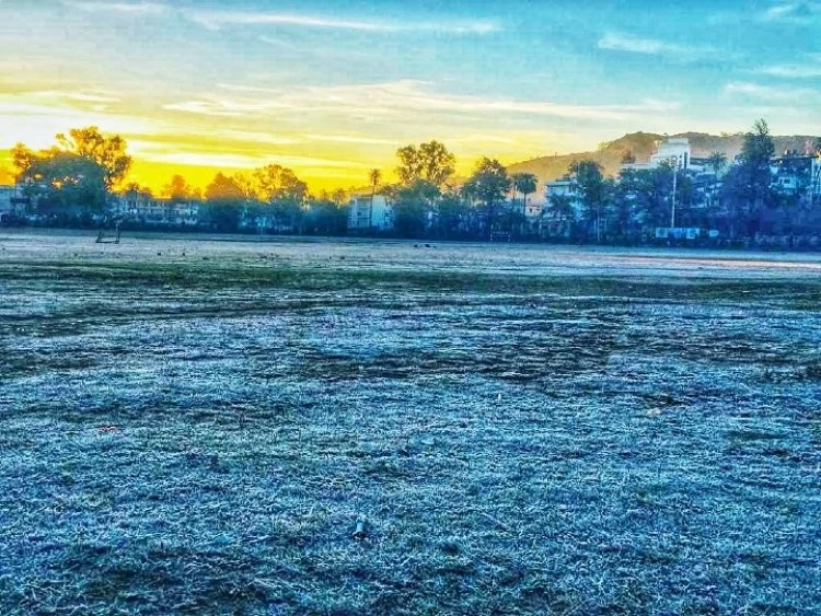 राजस्थान के 3 शहरों का पारा माइनस में, माउंटआबू, चूरू में जमीं बर्फ