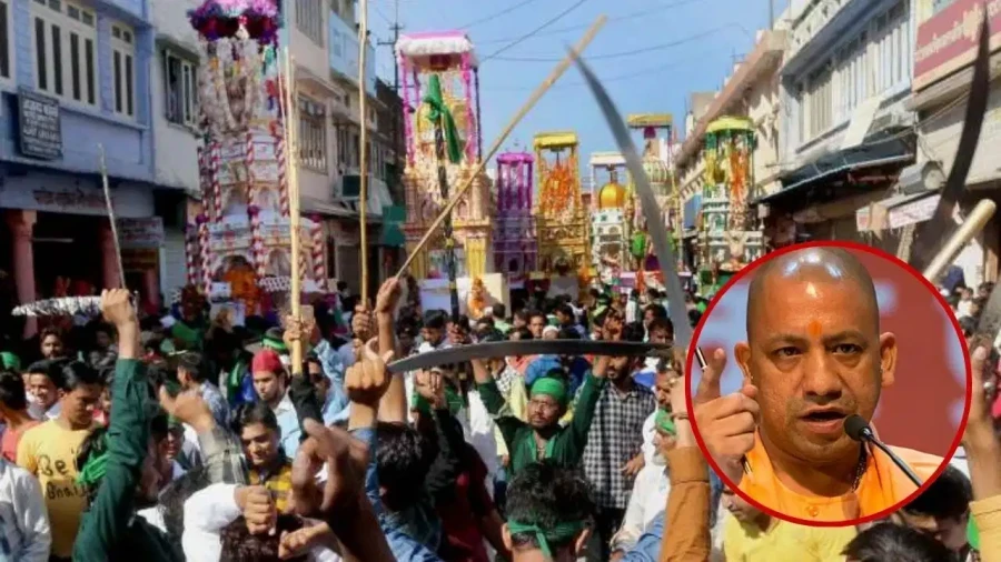 यूपी में मोहर्रम पर हथियार प्रदर्शन और डीजे बैन, सीएम योगी के सख्त निर्देश