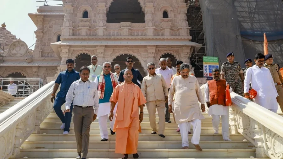 CM Yogi Ayodhya Visit: Champat Rai Asked to Stay Away Amid Donation Theft Probe