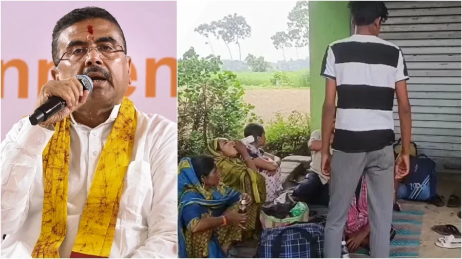 सीएम शुभेंदु अधिकारी का सख्त एक्शन: बांग्लादेशी घुसपैठियों में मची भगदड़, सीमा पर जुटी भीड़