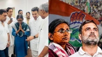 मीनाक्षी नटराजन का नामांकन रद्द होने पर भड़की कांग्रेस जीतू पटवारी का बड़ा ऐलान