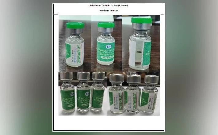 WHO issues alert on fake Covishield COVID-19 vaccine in India; shares picture