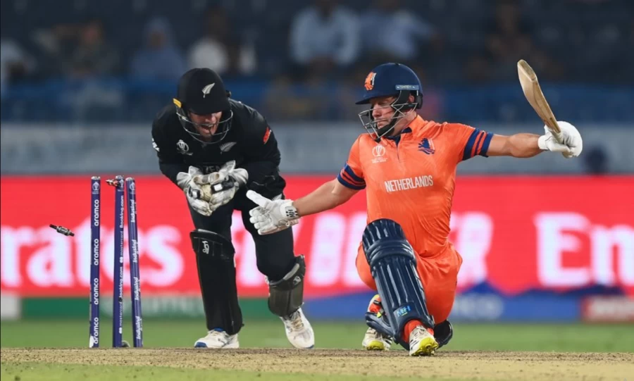 New Zealand's second consecutive win - beat Netherlands by 99 runs