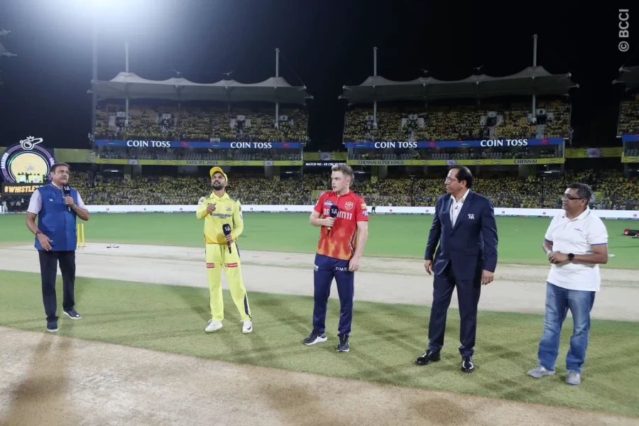 पंजाब किंग्स ने चेन्नई के खिलाफ टॉस जीतकर गेंदबाजी चुनी- देखें प्लेइंग 11
