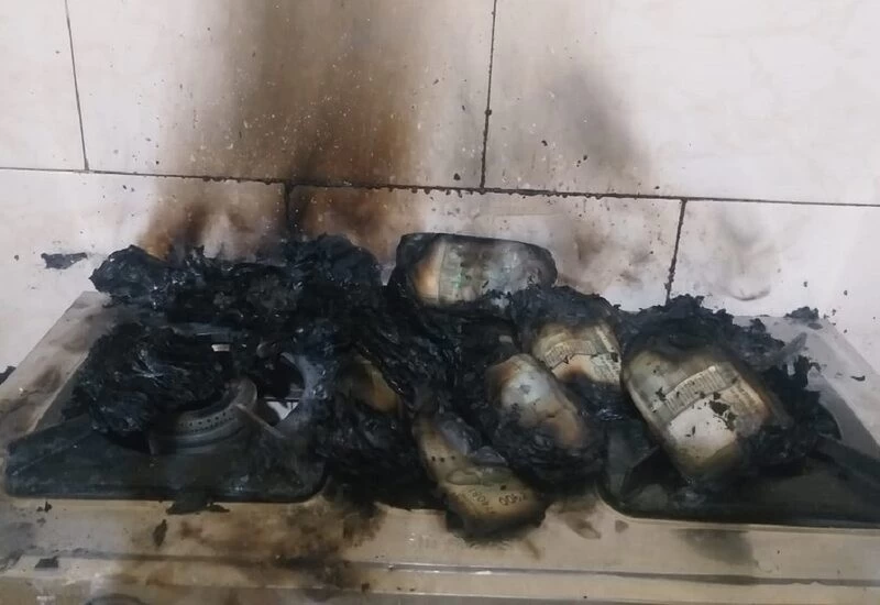 The tehsildar tried to burn 20 lakh rupees on the stove in the kitchen, but still….