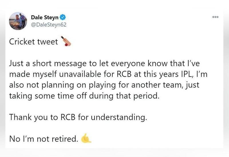 dale steyn ipl 2021