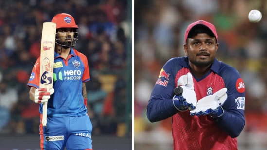Rajasthan captain Sanju Samson won the toss and decided to bowl against Delhi