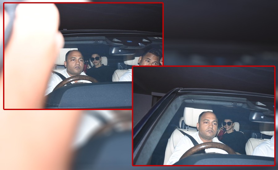 Deepika Padukone Spotted At Karan Johar's House In Bandra