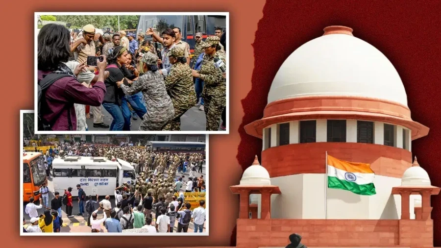 दिल्ली विरोध प्रदर्शन: सुप्रीम कोर्ट ने सरकार को अवमानना का कारण बताओ नोटिस जारी किया