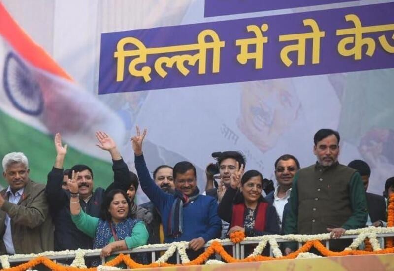 AAP wins 62 out of 70 seats in Delhi Assembly elections, BJP wins 8 seats
