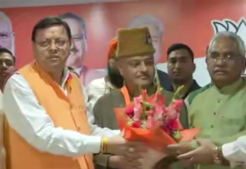 Ajay Kothiyal, AAP's chief ministerial candidate, joined BJP