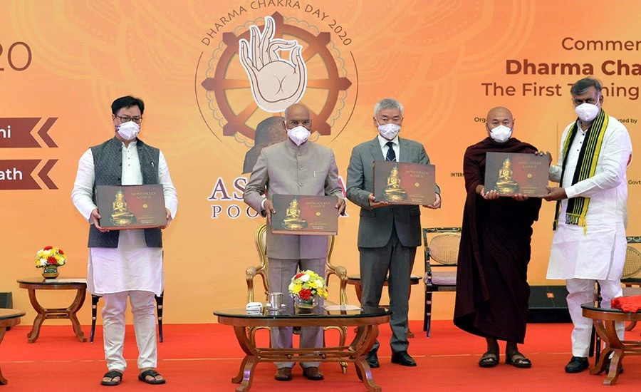 As the pandemic ravages human lives and economies across the globe, the Buddha’s message serves like a beacon, says President Kovind