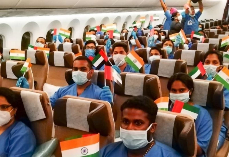 105-member medical team from Kerala travels to UAE for COVID-19 mission