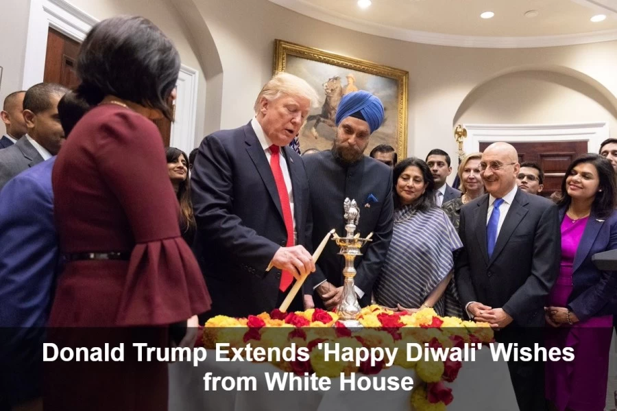 Trump Extends 'Happy Diwali' Wishes from White House
