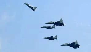 China is not deterring its antics fighter planes are flown near the Indian border on LAC