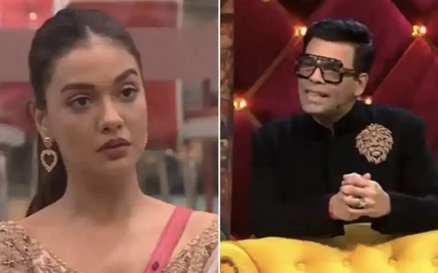 Divya Agarwal says she isn't afraid of Karan Johar getting her evicted