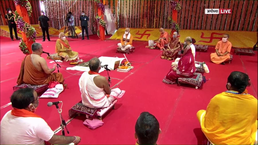 'राम सबके हैं, राम सबमें हैं' श्रीराम मंदिर भूमि पूजन के अवसर पर प्रधानमंत्री का सम्‍बोधन