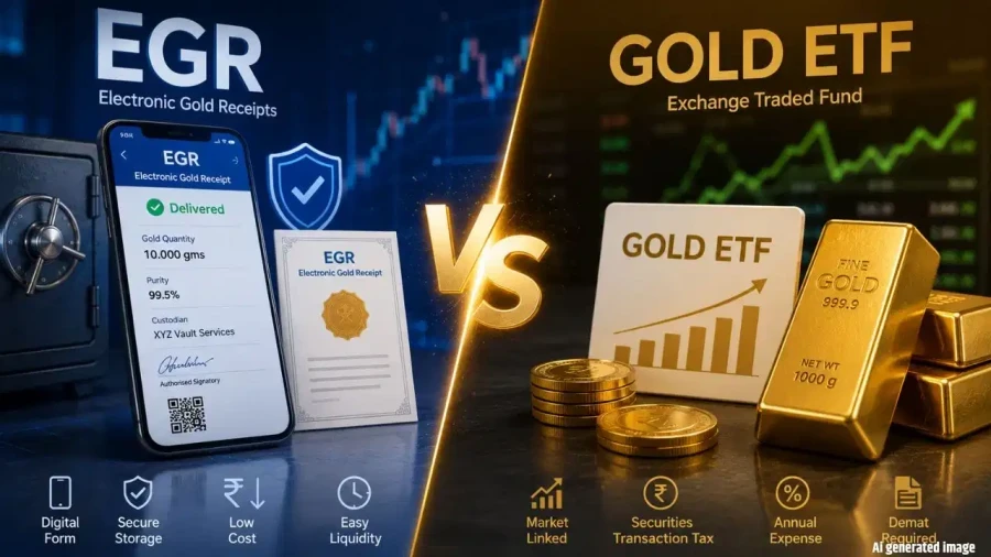 EGR या गोल्ड ETF: सोने में निवेश के लिए कौन सा विकल्प है सबसे बेहतर?