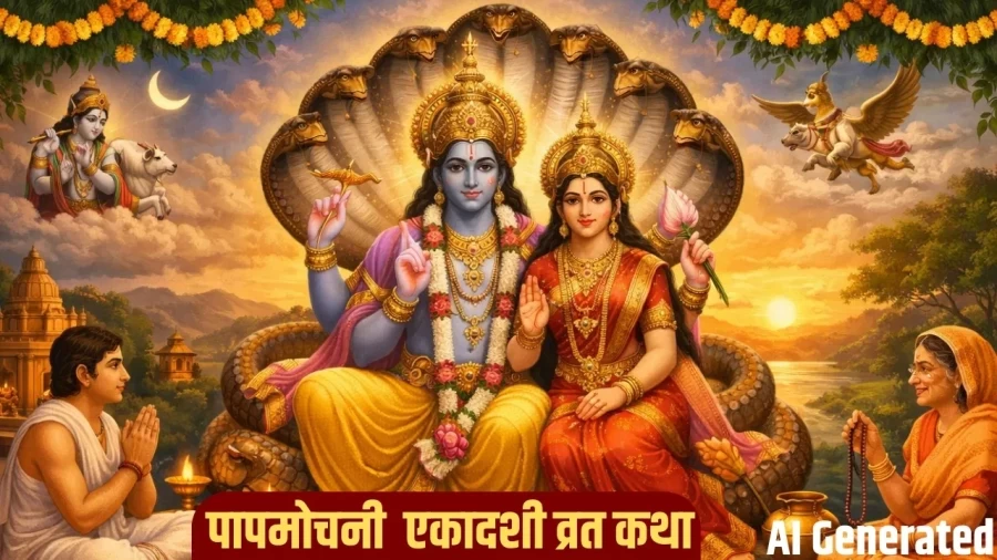 Papmochani Ekadashi 2026: पापमोचनी एकादशी पर पूजा के समय पढ़ें ये व्रत कथा, मिलेगी सभी पापों से मुक्ति!