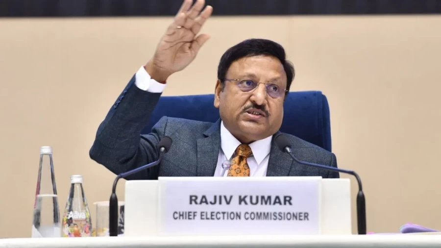 EC rejects Congress's allegations on EVM, sends 1642 page reply
