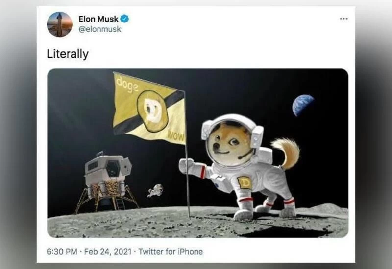 Dogecoin surges 25% after a one-word tweet from Elon Musk
