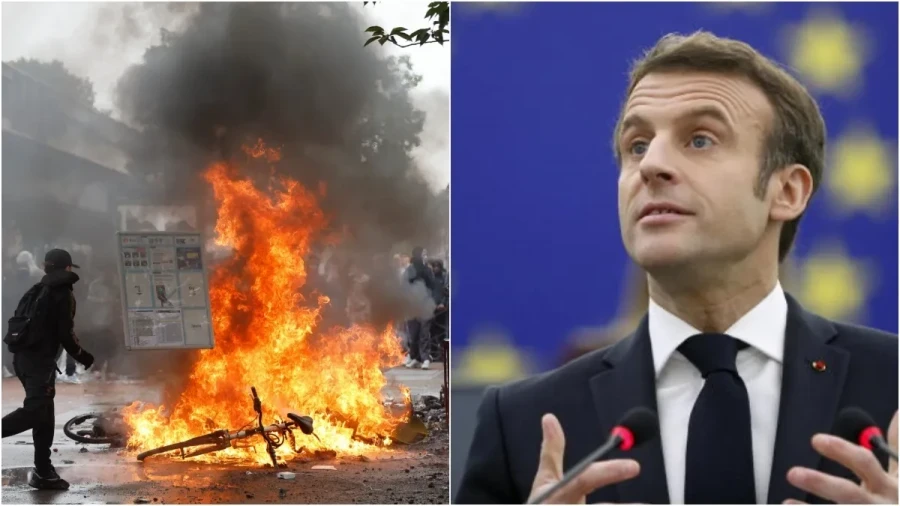 Those who caused destruction must pay the price, Macron's strict message as 2400 rioters arrested in France