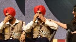 Diljit Dosanjh started crying bitterly, Parineeti had to be silenced, video went viral