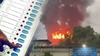 West Bengal EVM Fire: 4000 Machines Destroyed in Kolkata Building, Sabotage Suspected
