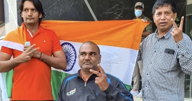 India wins 3 medals in one day as Vinod Kumar bags Bronze in Discus Throw