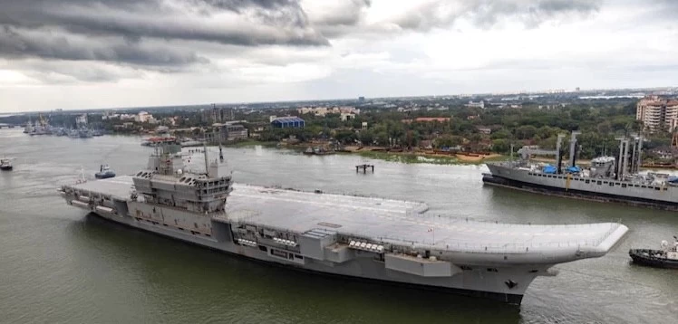 Cochin Shipyard receives e-mails warning of bombs going off in the IAC