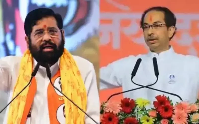 Shinde Party name is Balasahebanchi ShivSena Uddhav party is ShivSena Uddhav Balasaheb Thackeray