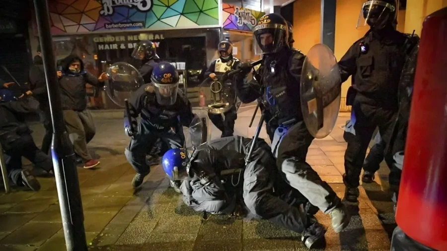 France Victory Over Morocco Sparks Violence In London After FIFA World Cup Match