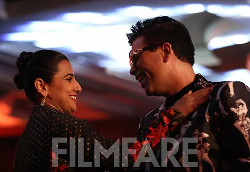 Vidya Balan And Karan Johar Share A Candid Moment