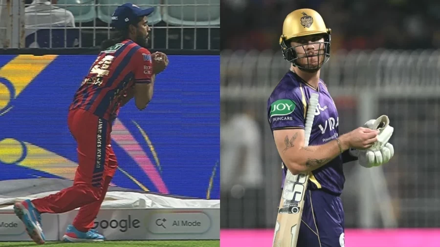 KKR vs LSG: फिन एलन के कैच पर विवाद, आउट या नॉट आउट?