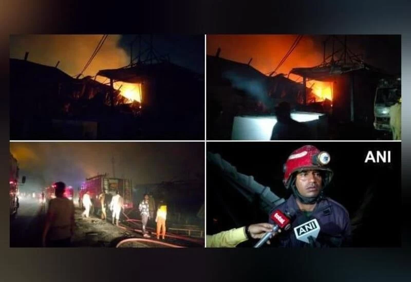 Fire breaks out at furniture market, engulfs 250 shops in Delhi; 8 rescued