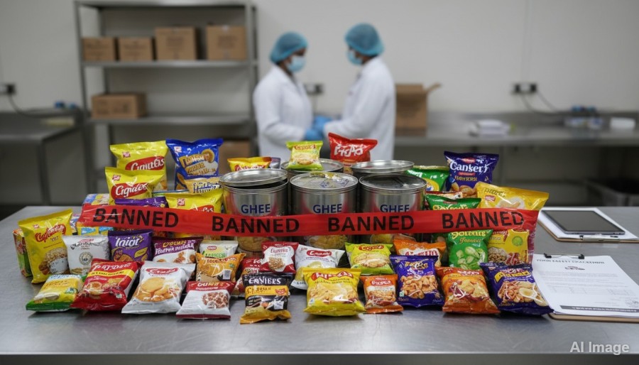Food Safety Crackdown: 17 Brands Including Ghee and Snacks Banned for Two  Months