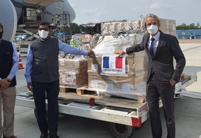 France sends India ventilators, test kits in fight against COVID-19