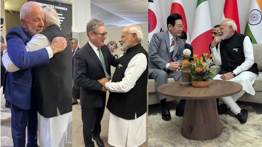 PM Modi Holds Extensive Bilateral Meetings with Global Leaders on G20 Sidelines in Johannesburg
