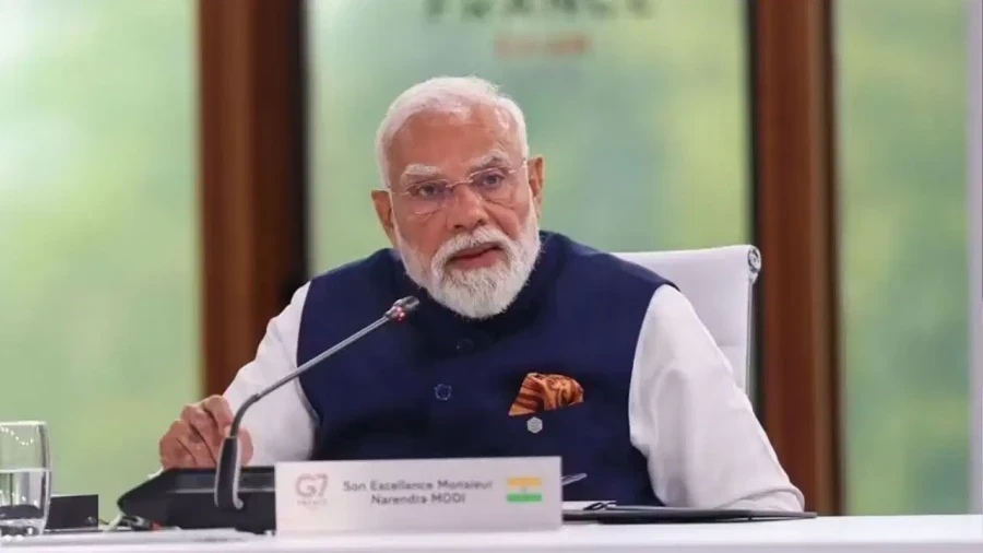 G7 समिट में पीएम मोदी ने उठाया भारतीय नाविकों की मौत का मुद्दा, ट्रंप के सामने जताई चिंता
