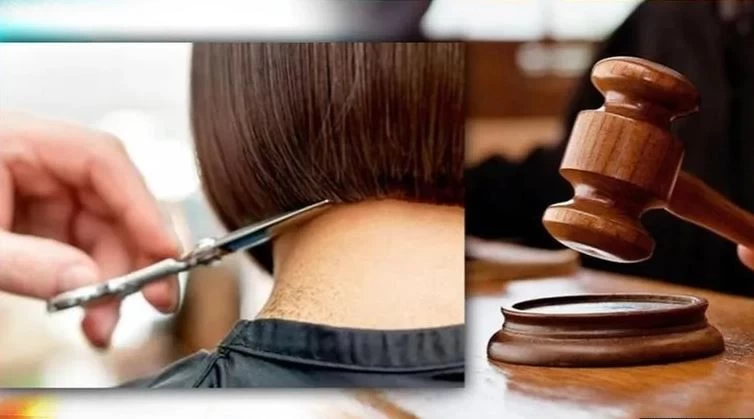 Models wrong way of cutting hair was costly to the salon now will have to pay Rs 2 crore