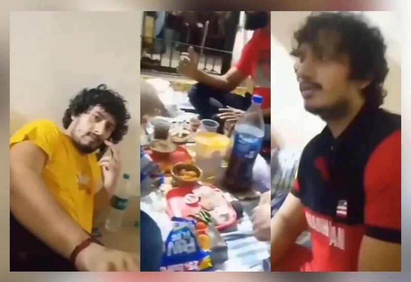 दिल्ली में लॉकअप के अंदर शराब पीते और स्नैक्स खाते दिखे अपराधी; वीडियो आया सामने