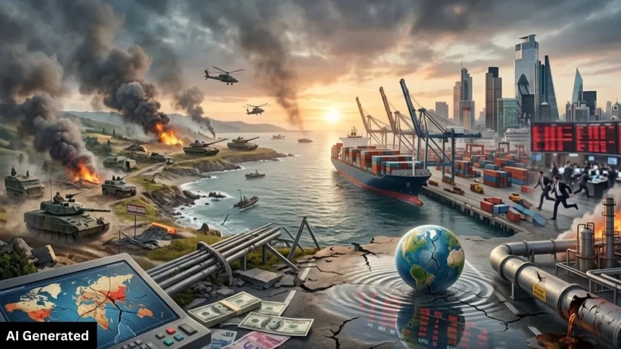 Global Economy Faces Inflation and Recession Risks Amid Middle East Conflict