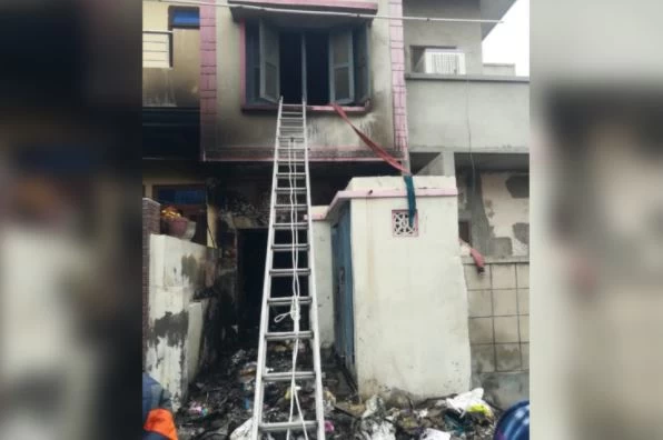 दंपति की घर पर जिंदा जलकर मौत