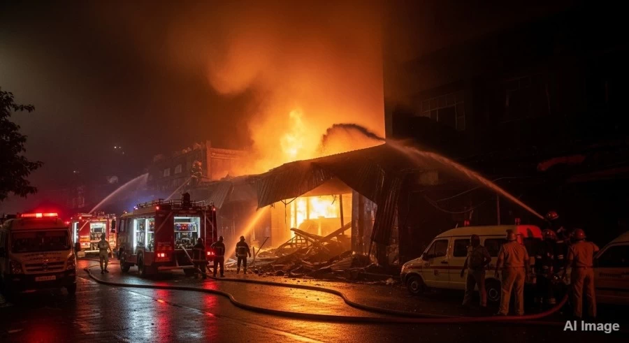 Goa Nightclub Fire Kills 23, Cylinder Blast Suspected; Probe Ordered